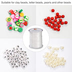 1 mm Sturdy Stretchy Bracelet String, 2 Rolls of Crystal Clear Elastic Bead Cord for Bracelets, Necklaces, and Jewelry Making (656 Feet) - size: 656 Feet(Crystal Clear)