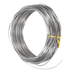 M METERXITY 17 Gauge Stainless Steel Craft Wire, 1.2mm 65.6 ft Bendable Floral Snare Wire for Jewelry Making/Sculpting/Armature Crafting/Floral Bonsai/DIY Crafts - size: 17 Gauge x 65.6 ft