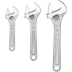 CRAFTSMAN Adjustable Wrench Set, 3-Piece All Steel, Metirc and SAE Scale (CMMT12001)