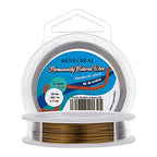 BENECREAT 20 Gauge Jewelry Beading Wire, Tarnish Resistant Antique Bronze Wire for Jewelry Craft Making, 33 Feet/11 Yard - color: Antique Bronze, size: 20-Gauge(33-Feet/11-Yard)