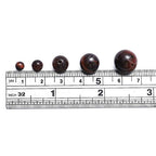 BEADIA Natural Red Tiger Eye Stone Round Loose Semi Gemstone Beads for Jewelry Making 8MM 44PCS - color: Red Tiger Eye, size: 8mm