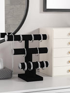 Bracelet Holder Stand,Bracelet Organizer Display for Selling,Bangle Organizer for Women,Watch Storage Holder for Men,Jewelry Business Supplies (Style 1 （Black 3 Tier ）) - style: Style 1 （Black 3 Tier ）