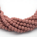Bone Beads | Ox Bone Round Rondelle Beads | White Beads, Brown Beads 2mm White