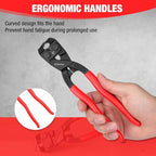 WORKPRO 8 Inch Nail Puller Pliers, High Leverage End Cutting Pliers with Gripping Jaws, Durable CR-V Construction, Ergonomic Handles - for Pulling, Cutting, Gripping Nails or Wires