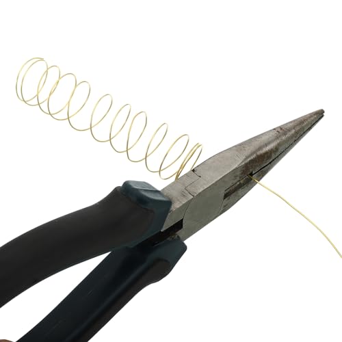 PATIKIL Half Hard Brass Wire, 4Pcs 29Gauge/0.3mm Diameter 10m/32.8ft Pure Craft Wire for Jewelry Making Beading Garden Plants - size: 29Gauge/0.3mm