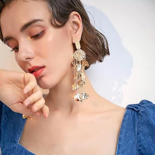BENECREAT 20Pcs 18K Real Gold Plated Earring Studs, Oval Geometric Simple Style Ear Studs with Hole and 40Pcs Plastic Earring Backs for DIY Earring Jewelry Making, 21x8mm - color: Oval