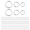 Sterling Silver Jump Rings for Jewelry Making 4mm 5mm 6mm 925 Sterling Silver Open Jump Rings for DIY（60 PCS）