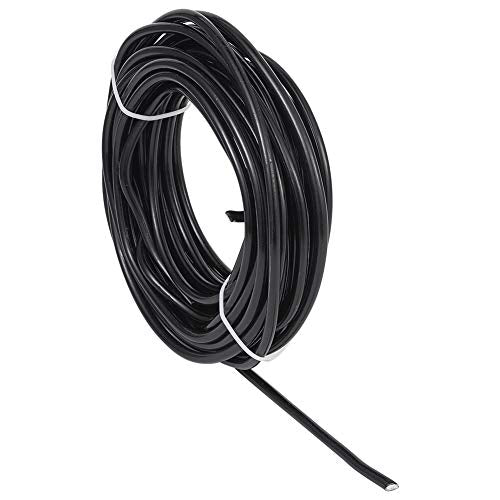 Fashewelry 32.8 Feet 5mm Black Aluminum Wire Bendable Metal Craft Wire for Beading Sculpting Jewelry Making - color: Round-Black, size: 5mm