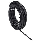 Fashewelry 32.8 Feet 5mm Black Aluminum Wire Bendable Metal Craft Wire for Beading Sculpting Jewelry Making - color: Round-Black, size: 5mm
