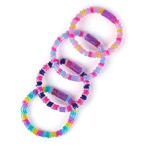 Cool Maker, Stack’d Heishi Expansion Pack Bead Kit, Bracelet Making Kit with Over 1300 Beads for Bracelets, Makes 15, Arts and Crafts Kids Toys for Girls Ages 7 and up - style: Heishi Expansion Pack Bead Kit