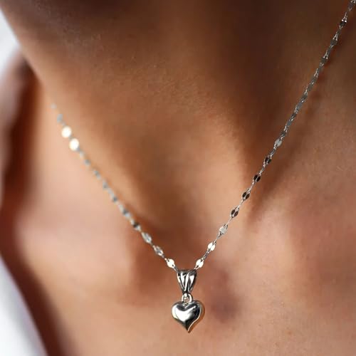 24PCS Stainless Steel Necklace Chains for Jewelry Making 2MM Stainless Steel Sparkly Lip Link Chains Bulk for DIY Necklace - color: stainless steel(2mm/ 18 inches)