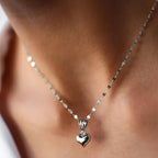 24PCS Stainless Steel Necklace Chains for Jewelry Making 2MM Stainless Steel Sparkly Lip Link Chains Bulk for DIY Necklace - color: stainless steel(2mm/ 18 inches)