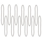 Party Beads - Small Round - size: 12-Pack, style: Silver (12-Pack)