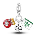 LAZA Charms for Bracelets 925 Sterling Silver Butterfly Summer Travel Ocean Lucky Charm Beads Pendant Jewelry for Women Mom - color: blessed