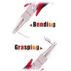 SPEEDWOX Micro Round Nose Pliers 4.5 Inches Wire Looping Small Fine Pliers Ultra Tapered Jaw Precision Needle Nose Pliers with Spring Mini Functional Jewelry Making Tool Craft Beading - style: Round Nose Pliers