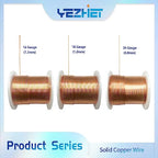 99.9% Solid Bare Copper Wire(16 Gauge(1.3MM, 16 OZ, 130Ft), Dead Soft Strong and Flexible, Copper Wire for Crafts/Jewelry Making/Electroculture Gardening - size: 16GA