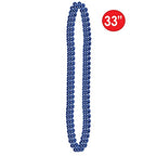 Party Beads - Small Round - size: 12-Pack, style: Blue (12-Pack)