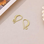 Earring Hooks, 230PCS 14K Gold Plated Earring Findings for Jewelry Making Hypoallergenic Ear Wires for DIY Bulk Pack - color: 14K Gold-Thick Earring Hooks