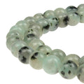 Round Maoshan Jade Gemstone Beads Energy Stone Healing Power for Jewelry Making (6mm) - color: Maoshan Jade, size: 6mm