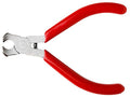 Soft Grip End Cutting Pliers, 4 Inch Carbon Steel End Nipper Designed for Accurate Flush Surface Cutting - style: End Nipper
