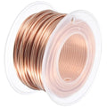 uxcell Soft Copper Wire (14 Gauge, 32.8 FT), 99.9% Pure Bare Copper Wire 1.6mm Solid Craft Wire for DIY Crafting Gardening Decoration (10Meter) - size: 14 Gauge X 32.8 Ft