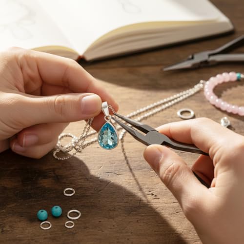 300 PCS Stainless Steel Snap On Bails, 8.5mm Pinch Clip Pendant Connector Charm Clasp for Jewelry Making, Necklace Earring Bracelet Choker Findings(Silver) - color: 300pcs-Silver