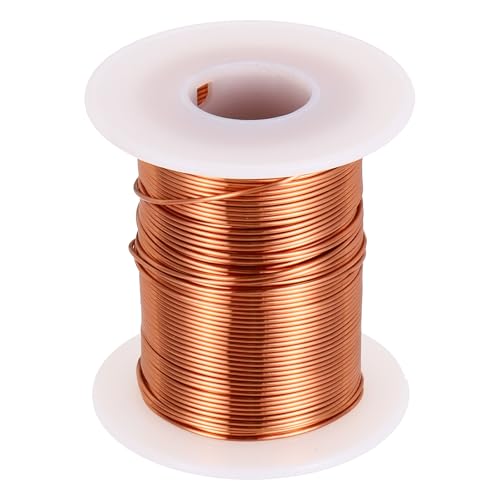 MECCANIXITY 20 AWG Magnet Wire, 20 Gauge Enameled Copper Wire, 8 oz Magnetic Coil Wire for Transformer, Motor, Electric, 155C(311F) - size: 20AWG