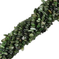 HAAMIIQII 5-8mm Natural Green Canada Jade Chips Beads Irregular Genuine Real Freeform Chip Stone Loose Gemstone Beads Energy Healing Crystal for Jewelry Making Strand 32 Inch - color: Green Canada Jade