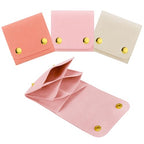 3pcs Small Jewelry Bags Butto Pouches Organizer Cases Gift Bags for Jewelry, 3"x3", Pink - color: Pink