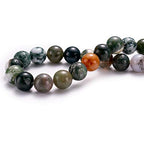 BEADIA Natural India Agate Stone Round Loose Semi Gemstone Beads for Jewelry Making 6MM 61PCS - color: India Agate, size: 6mm