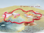 Mulberry Silk Floss Embroidery Thread Floss-Cross Stitch Threads China Silk Woven Jewelry Threads DIY Sewing Kits (56) - color: 56