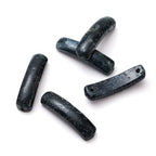 5PCS Natural Indian Agate Stone Rectangle Curved Beads Gemstone Pendants Connectors for DIY Bracelet Neclace Jewelry Making - color: Indian Agate