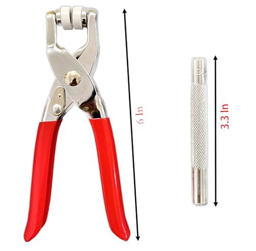 Snap Button Kit Sets, 200 Sets Colorful 5 Claw Buckle with 6 Inch Plier and Alloy Stick for Clothing Leather Crafting Sewing (2)