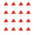 Craftdady Fruit Dangle Charms Pendants Cute Resin Food Pendants Apple Orange Pineapple Strawberry Pendants Lovely Vegetable Mushroom Charms for DIY Craft Earring Bracelet Necklace Jewelry Making - color: Red, Mushroom