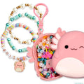 Original Squishmallows Archie The Axolotl Bracelet Kit, Friendship Bracelet Kit, Charm Bracelet Making Kit, Gifts for Girls, Squishmallows for Boys, Craft Kits - style: Archie the Axolotyl