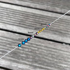 4500pcs 2mm Bicone Crystal Beads, Bulk Small Faceted Bicone Glass Beads for Jewelry Making DIY Craft Bracelet Necklace Earring with Container Box (15 Plated Metallic Colors) - size: 2mm