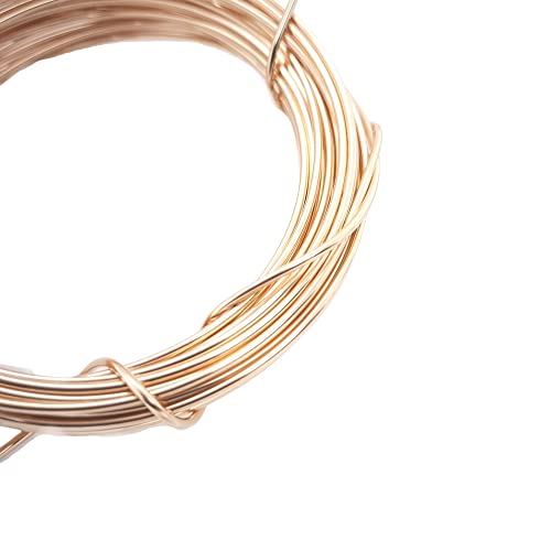 20 Gauge, 14/20 Yellow Gold Filled Wire Dead Soft Round 14K Gold Filled Made in USA - 15 Feet by CRAFT WIRE - size: 20 Gauge, style: 15 Feet