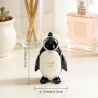 Gifts for Him Her Boyfriend Girlfriend, To My Love Handmade Ceramic Mini Penguin Anniversary Birthday Gifts for Women Men, Romantic Valentines Forever Lover Gifts for Wife Husband Couples Cute Decor - style: Penguin
