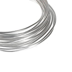 Tenn Well 12 Gauge Aluminum Wire, 100 Feet 2mm Bendable Metal Craft Wire for Sculpting, Armature, Jewelry Making, Floral Making, Doll Making, Modelling, Crafting, Bonsai Training - color: Silver