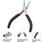 5 Inch Flat Nose Pliers Wire Pliers for Jewelry Making, Wire Wrapping Bending - 2 Pack - style: Flat Nose