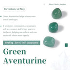 SUNYIK Green Aventurine Large Hole (5mm) Barrel Rondelle Loose Charms European Bead fits Bracelet,Jewelry Makings Pack of 20 - color: Green-Green Aventurine, size: 16x5mm
