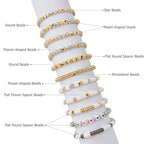 6mm Flat Round Spacer Beads, Clay Beads for Bracelets Making Kit, Heishi Polymer Flat Disc Spacer Beads for Jewelry Making, Clay Beads for Jewelry Making Gold Beads Silver (1700pcs（500star）) - color: 1700pcs（500star）
