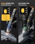 VMAN 2-in-1 Wireless Ultrasonic Cutter, Cutting Grinding AI Auto Cooling 40kHz Vibration 35W Auto Power Adjustment, 3 Mode Cordless Knife 50Pcs Blades – For 3D Printing, Woodworking, Model Mods & DIY