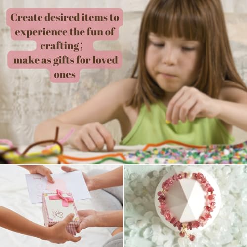 XIANNVXI Moonstone Beads, Natural Chip Stone Beads 400Pcs Crystal Bead 5-8mm Irregular Healing Crystal Loose Rocks for DIY Jewelry Making - color: A-Moonstone
