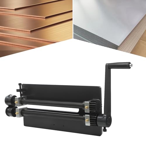 Bead Roller, Durable Sheet Metal Fabrication Bead Roller w/6 Set Dies, 18GAL Capacity Automotive Industry Flaring Tool Beading Machine, 18" Throat Depth Forward Reverse Rotary Machine
