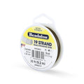 Beadalon 19 Strand Stainless Steel Bead Stringing Wire, .012 in / 0.30 mm, Bronze, 30 ft / 9.2 m - color: Bronze, style: .012 in / 0.30 mm, 30 ft / 9.2 m