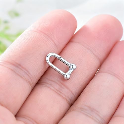14K Gold Jewelry Clasp Necklace Extender Clasp Bracelet Extension Connector for DIY Necklace Bracelet Anklet Jewelry Making (Style 11-White) - size: Style 11-White