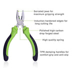 SPEEDWOX Mini Lineman's Pliers - 5 Inch Combination Pliers with Wire Cutters for Jewelry Making, Beading, Hobby Work & DIY - style: Lineman's Pliers