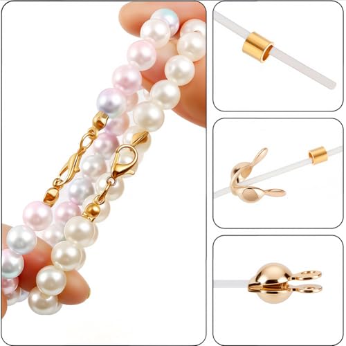 Beebeecraft 1 Box 300Pcs Crimp Beads for Jewelry Making 201 Stainless Steel Tube Crimp End Spacer Beads for DIY Earrings Bracelet Necklace - size: 1.5x1.5mm
