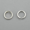HDSupplies 100 Pieces - 304 Silver Tone Stainless Steel Jump Rings - 3.5mm - 24 Gauge (0.5mm Thickness) - color: Silver Tone Stainless Steel, size: 3.5mm / 0.5mm Thick / 24 Gauge